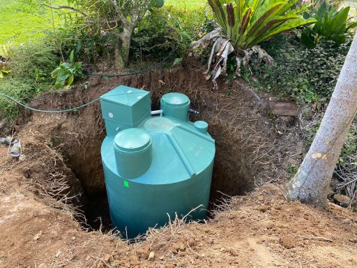 Zen Plumbing installing septic system